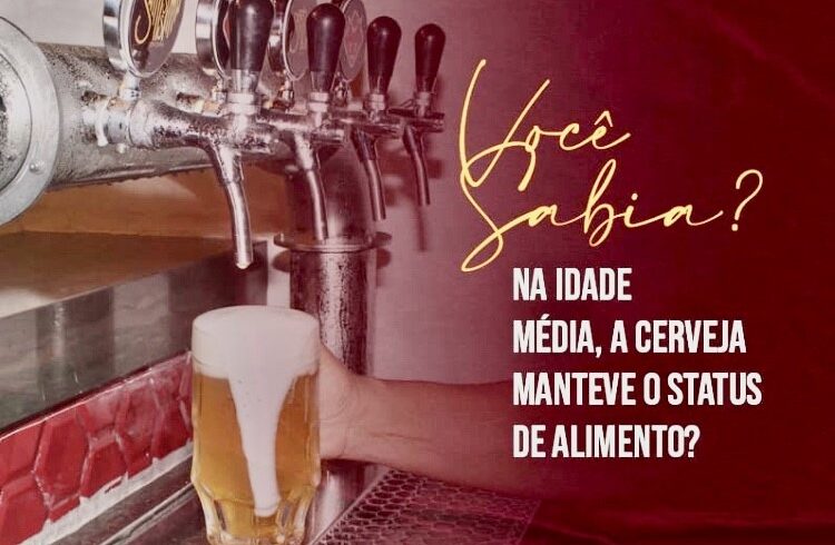 Na idade média, a cerveja manteve o status de alimento ?