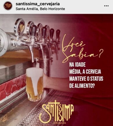 Na idade média, a cerveja manteve o status de alimento ?