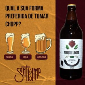 Qual a sua forma preferida de tomar um CHOPP ?