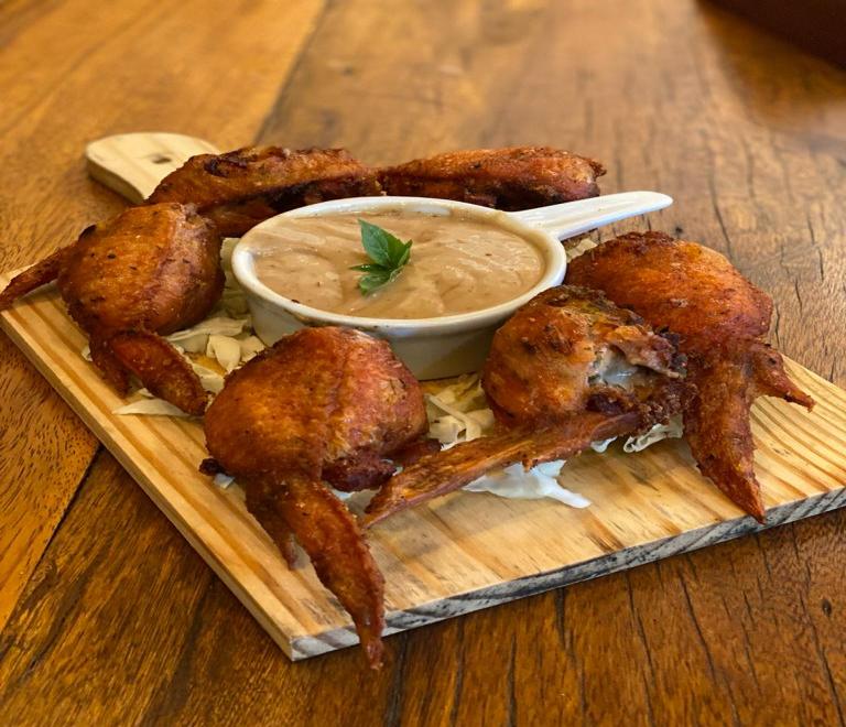 Tulipas de Frango, Recheada