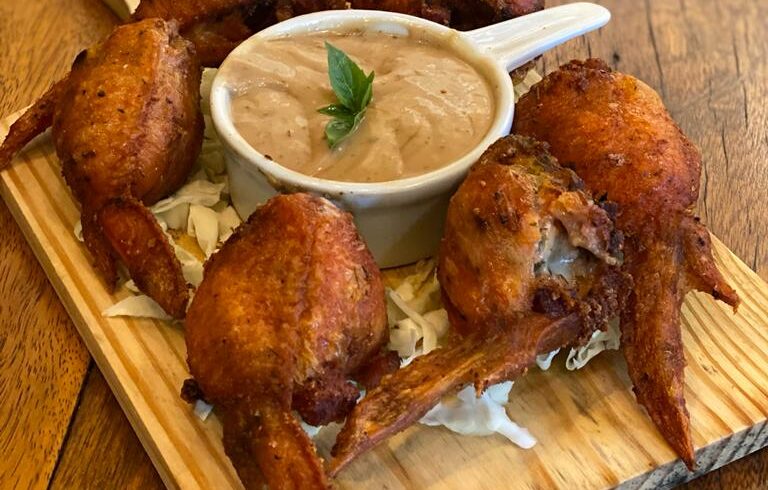 Tulipas de Frango, Recheada