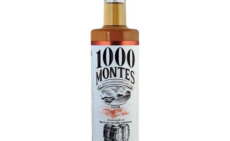 Cachaça 1000 Montes Carvalho 3Aob Strong – 45%